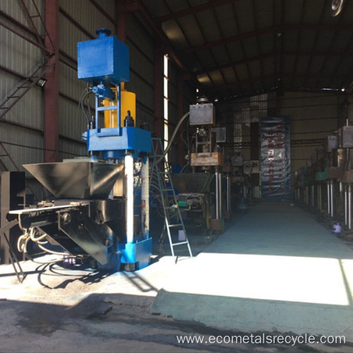 Square Briquette Aluminum Borings Briquette Machine